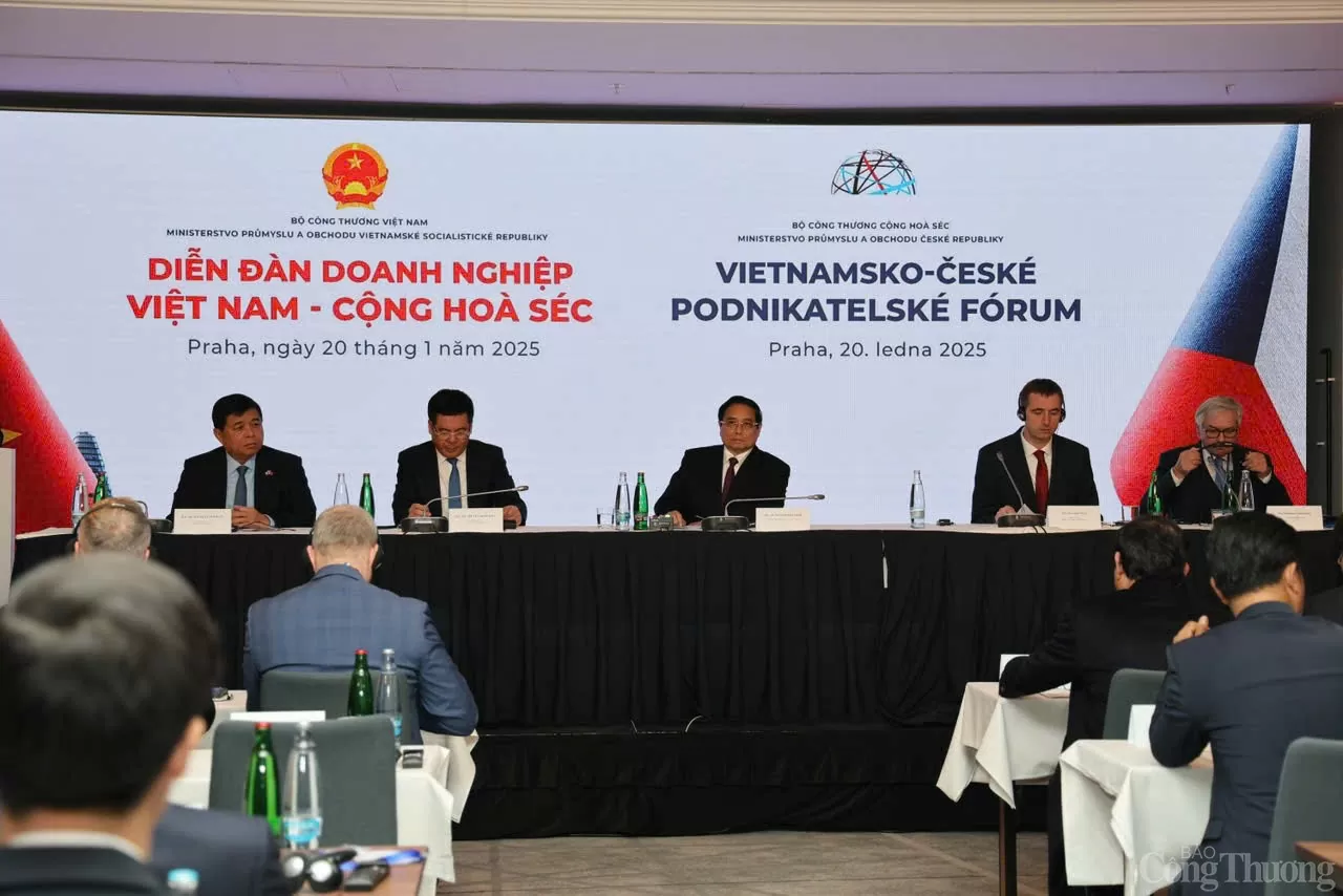 Diễn đàn doanh nghiệp Việt Nam - Czech: Tạo dựng những nhịp cầu trong hợp tác đầu tư, thương mại