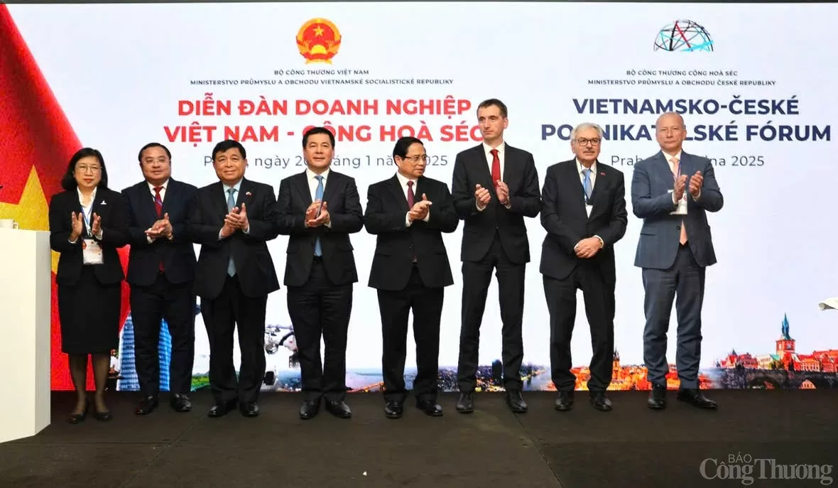 Việt Nam - Cộng hòa Czech, thương mại Việt Nam – Czech, Thủ tướng Phạm Minh Chính, Diễn đàn doanh nghiệp Việt Nam - Czech