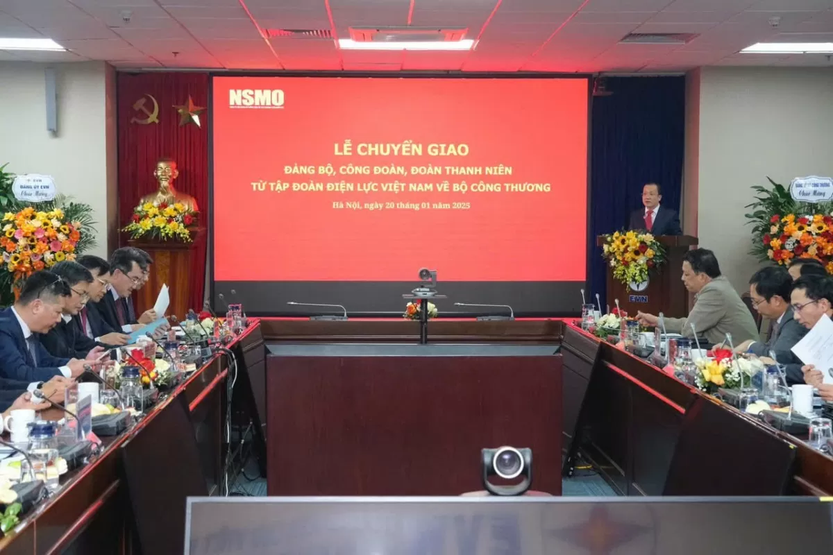 Đảng bộ NSMO chính thức về Bộ Công Thương 