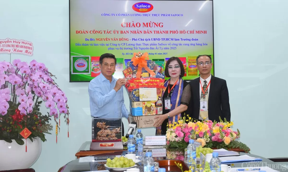 Doanh nghiệp TP. Hồ Chí Minh cam kết cung ứng đầy đủ hàng Tết