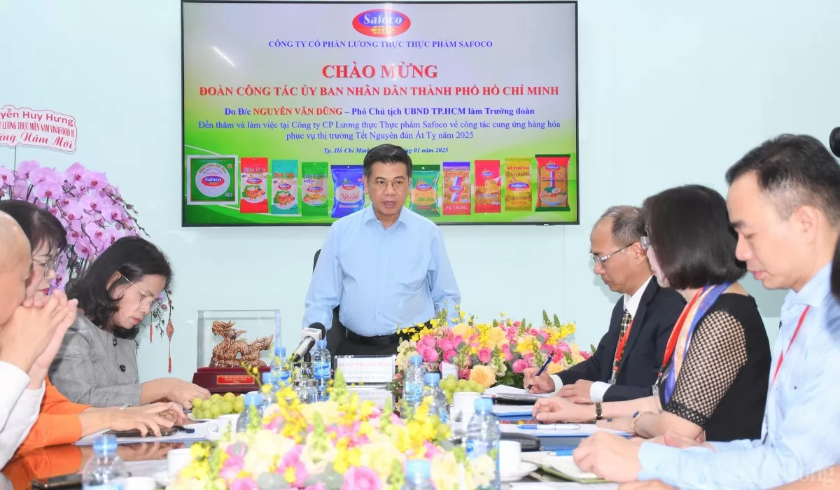 Doanh nghiệp TP. Hồ Chí Minh cam kết cung ứng đầy đủ hàng Tết