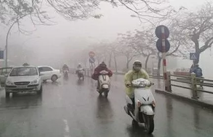 Thời tiết hôm nay 22/1: Bắc Bộ có mưa, trời rét