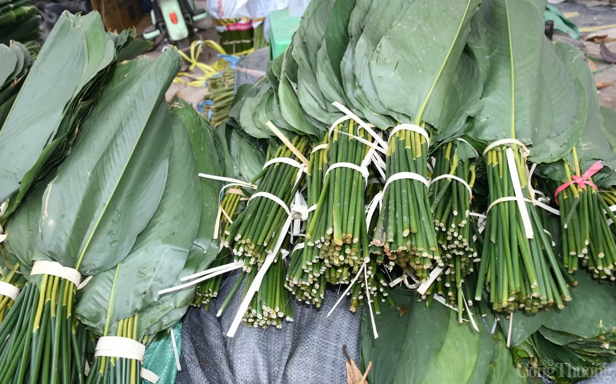 TP. Hồ Chí Minh: Phiên chợ lá dong ‘đặc biệt’ vắng khách