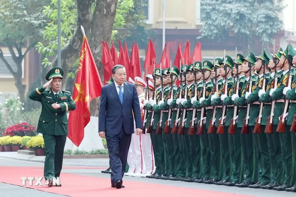 Tổng Bí thư Tô Lâm: Tạo đột phá trong xây dựng Bộ đội Biên phòng chính quy, tinh nhuệ