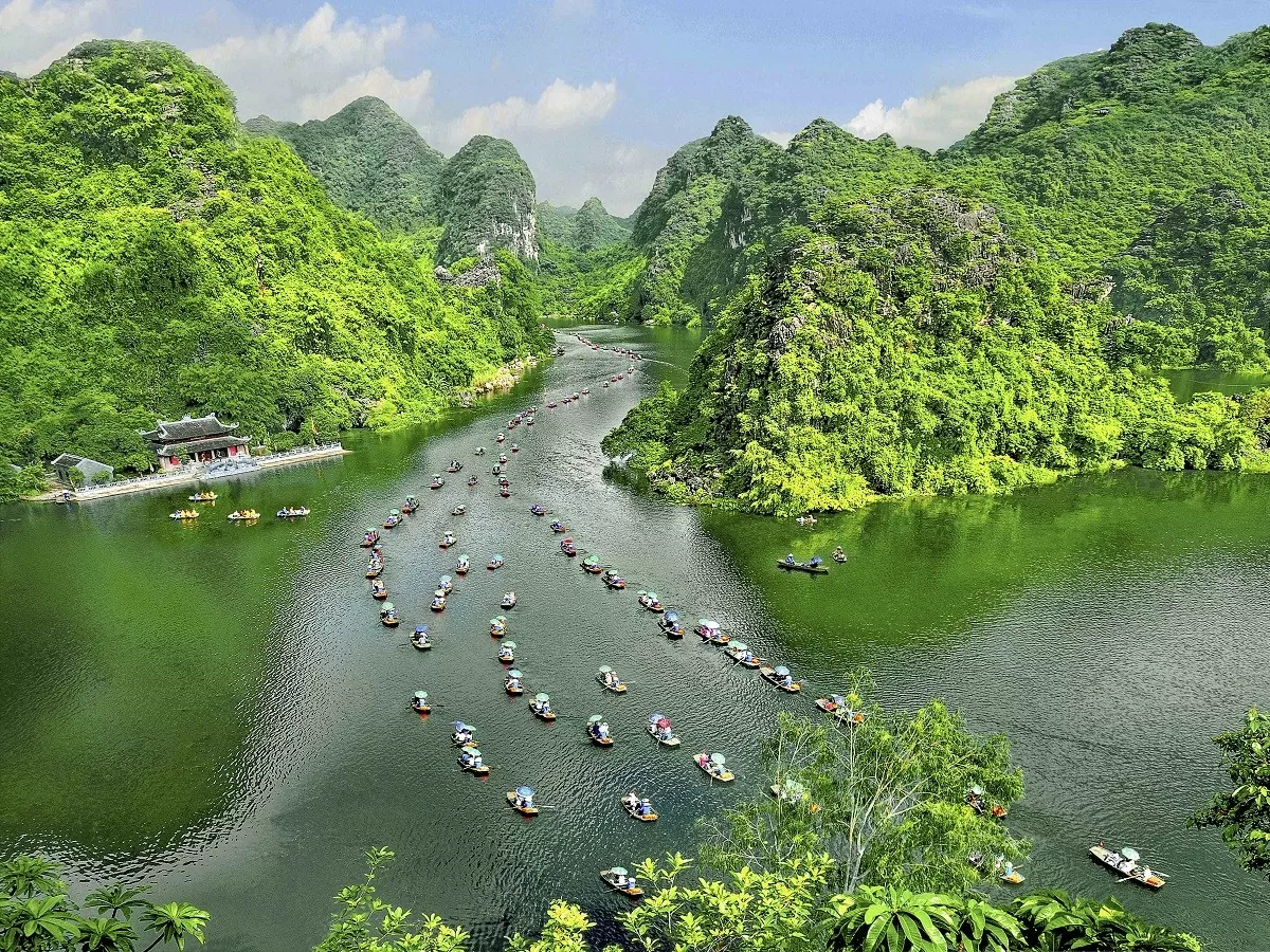 Một góc Tràng An - Ninh Bình. Ảnh: Hoàng Anh