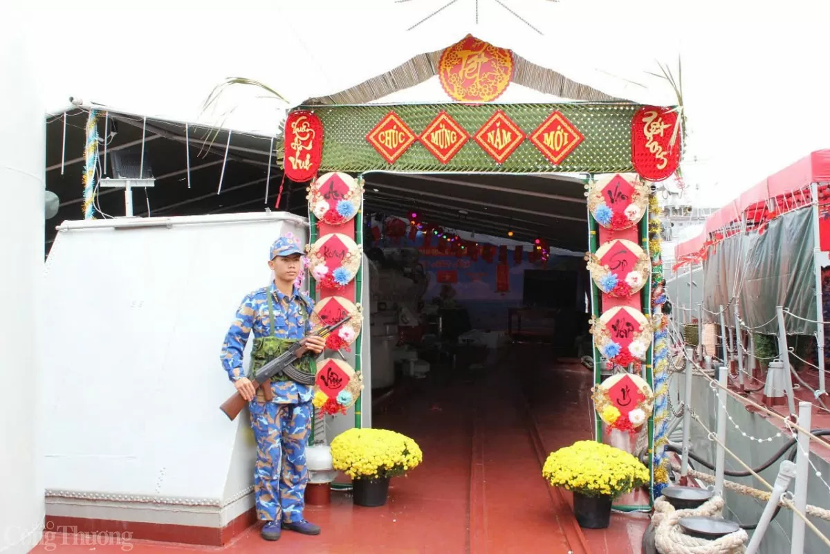 Xuân ấm áp, tết yêu thương tại Lữ đoàn 171 Hải quân