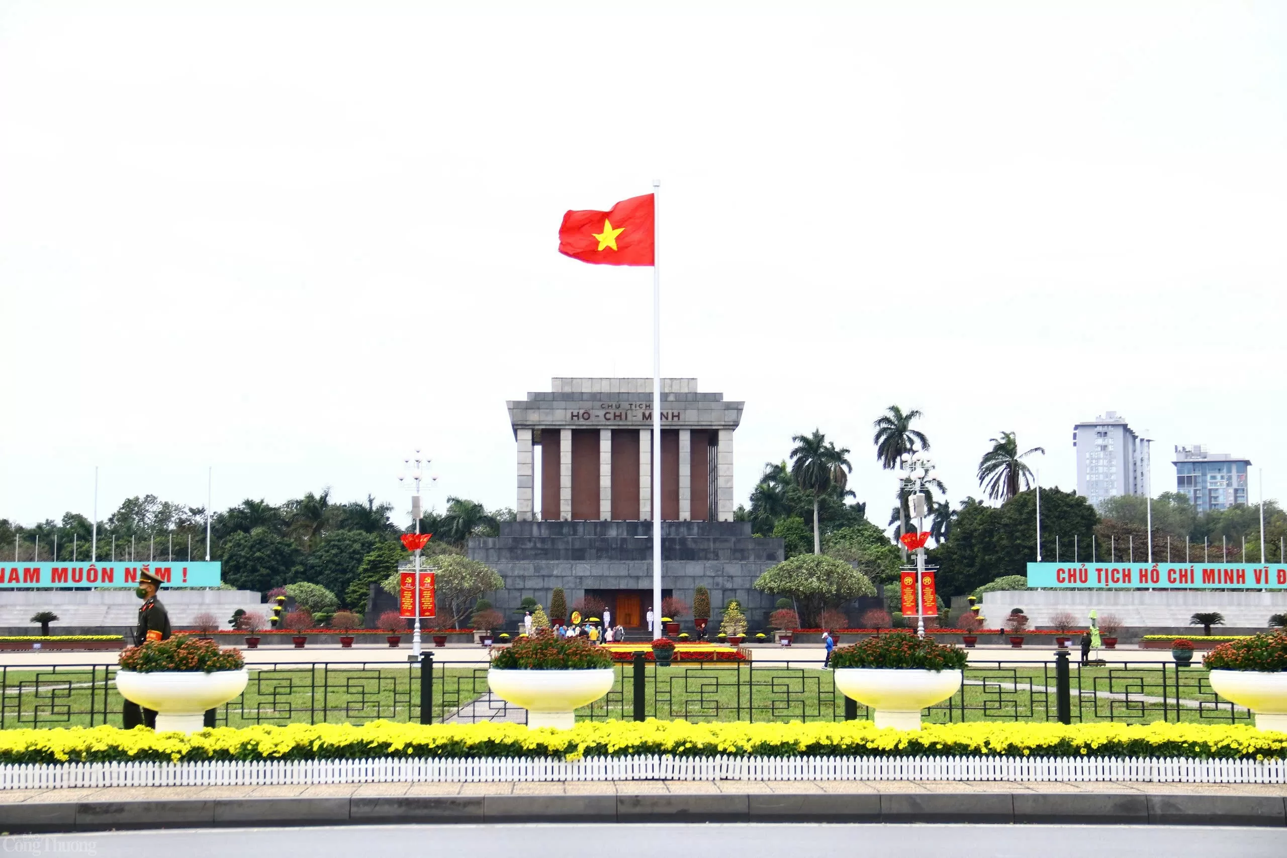 Phố phường Hà Nội trang hoàng rực rỡ chào đón Xuân Ất Tỵ 2025