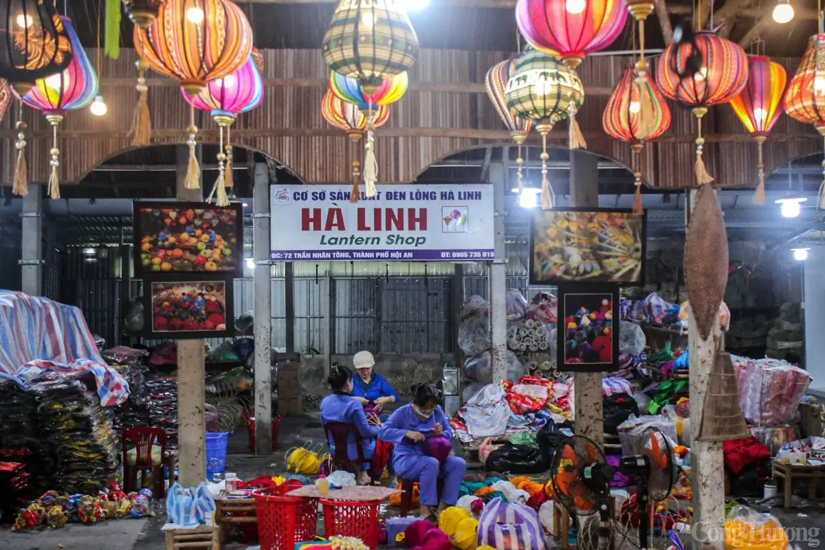Làng nghề lồng đèn truyền thống Hội An tất bật dịp Tết Làng nghề lồng đèn truyền thống Hội An tất bật dịp Tết
