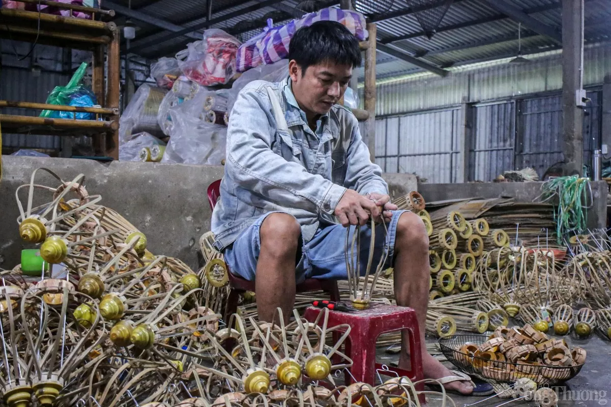 Làng nghề lồng đèn truyền thống Hội An tất bật dịp Tết Làng nghề lồng đèn truyền thống Hội An tất bật dịp Tết
