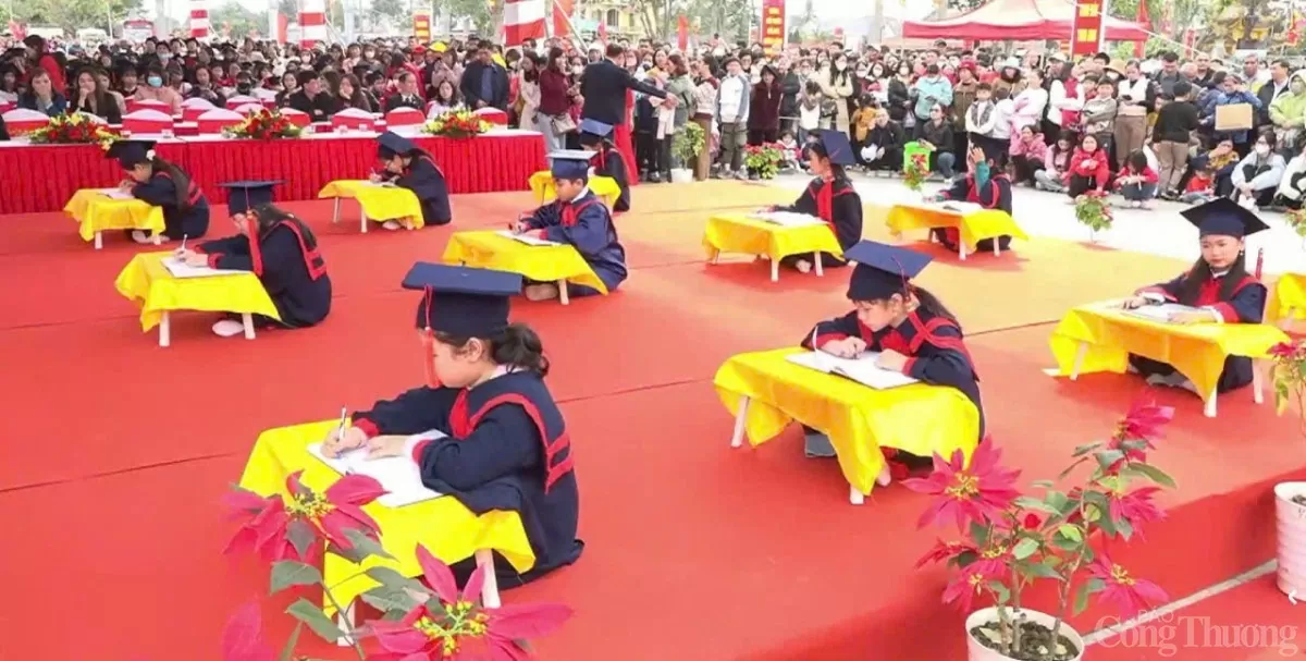 Hải Phòng: Tưng bừng lễ hội khai bút đầu xuân Hải Phòng: Tưng bừng lễ hội khai bút đầu xuân