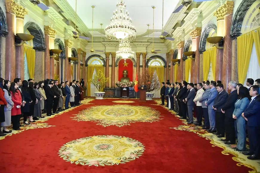  Quang cảnh buổi gặp mặt.
