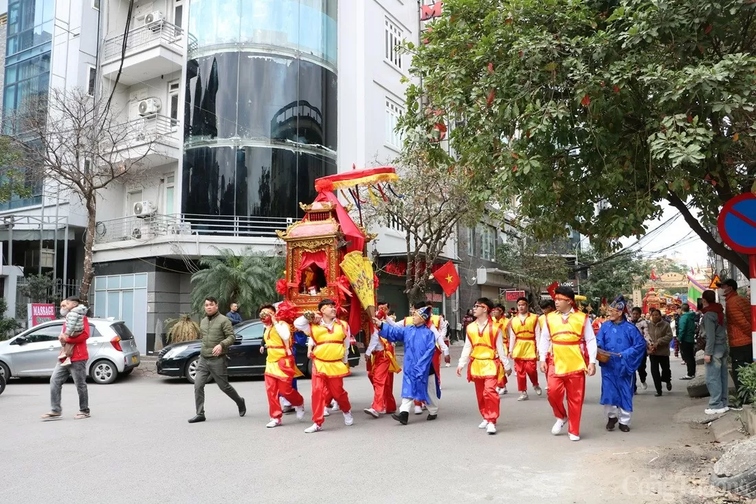 Độc đáo lễ hội kết chạ hai làng Phú Mỹ và Kiều Mai