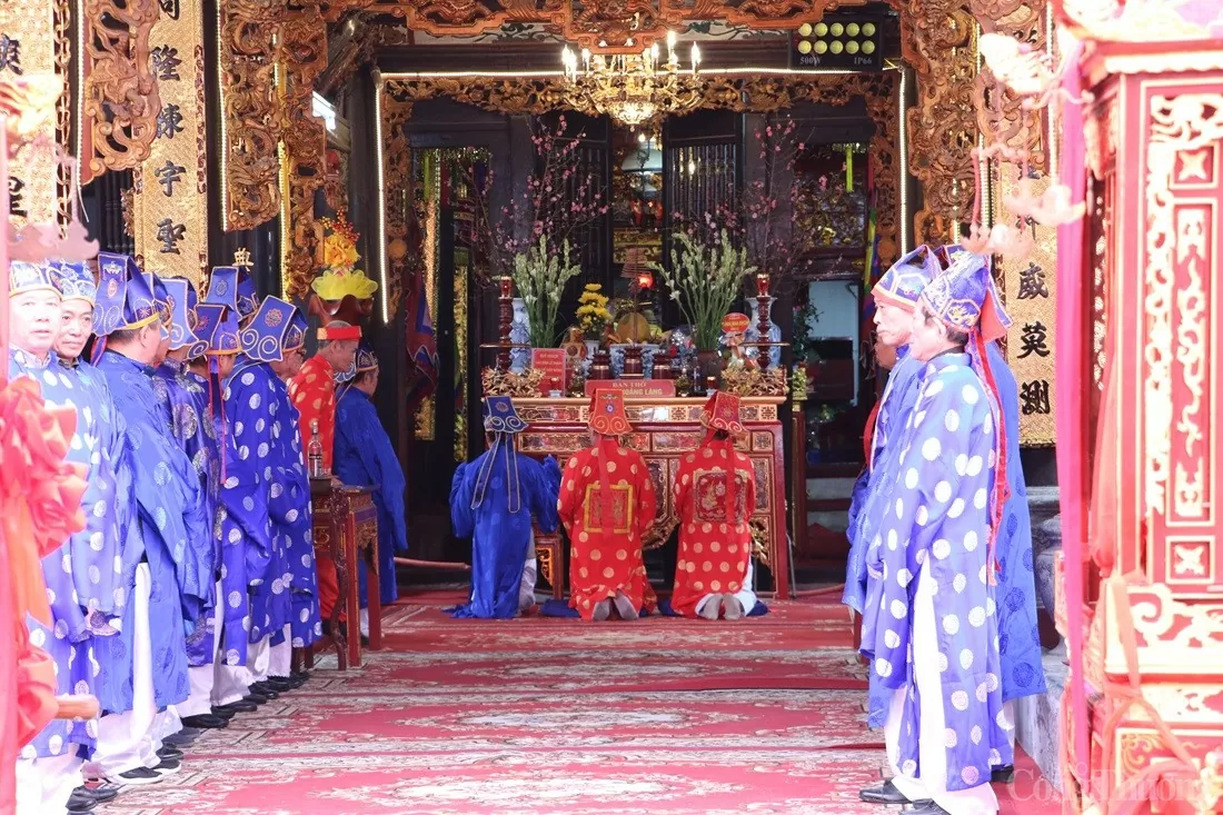 Độc đáo lễ hội kết chạ hai làng Phú Mỹ và Kiều Mai