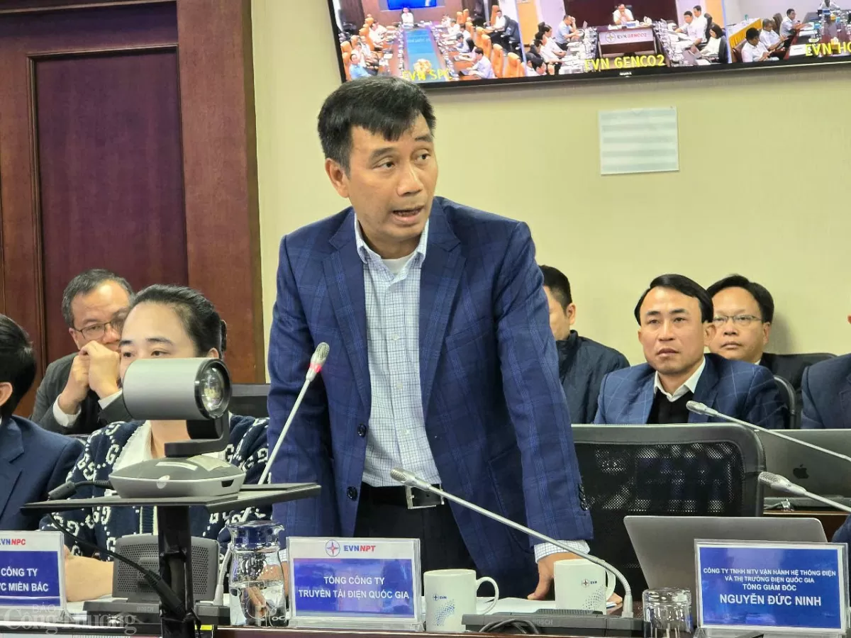 Bộ Công Thương làm việc với EVN về Quy hoạch điện VIII