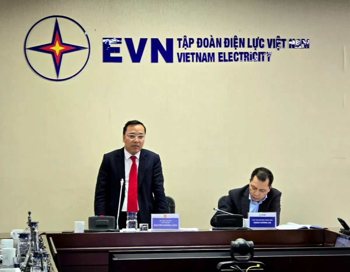 Bộ Công Thương làm việc với EVN về Quy hoạch điện VIII