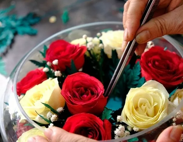 Sản phẩm OCOP 'hoa bất tử' ở Mê Linh hút khách