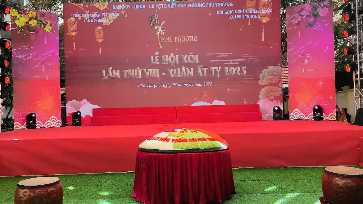 Hà Nội: Lễ hội xôi Phú Thượng nhiều hoạt động đặc sắc
