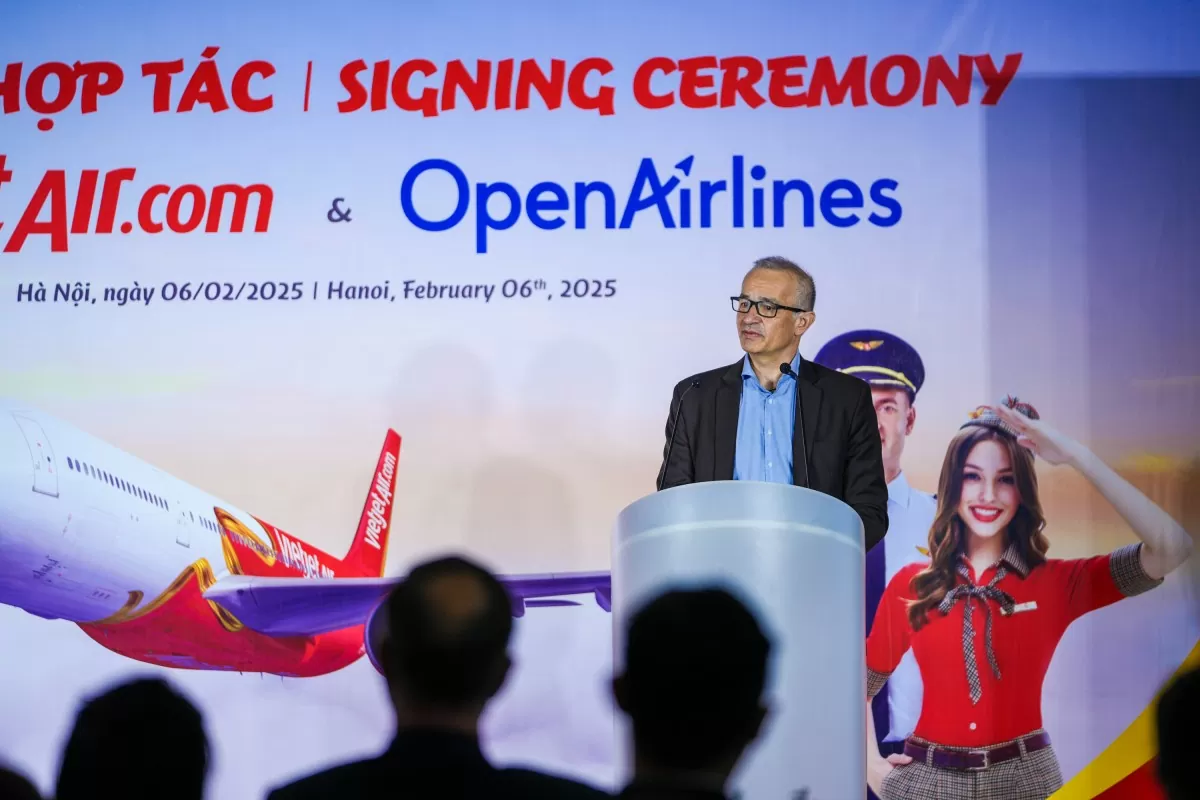 Vietjet Air ký kết thỏa thuận hợp tác chiến lược với OpenAirlines