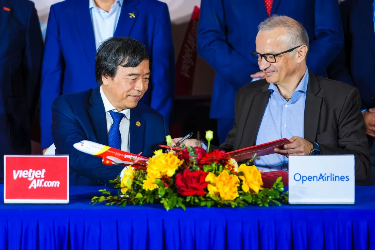 Vietjet Air ký kết thỏa thuận hợp tác chiến lược với OpenAirlines