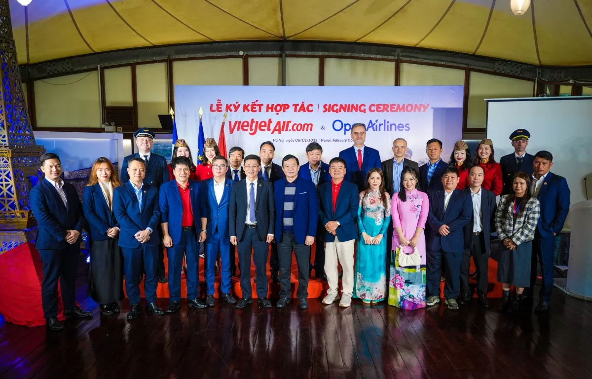 Vietjet Air ký kết thỏa thuận hợp tác chiến lược với OpenAirlines