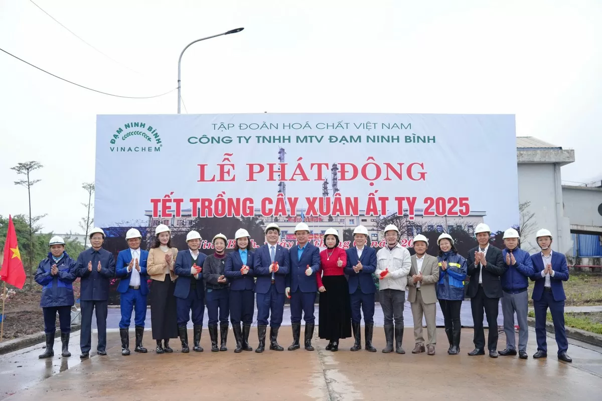 Đạm Ninh Bình phát động Tết trồng cây