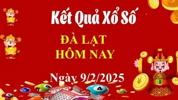 XSDL 9/2, Kết quả xổ số Đà Lạt hôm nay 9/2/2025, KQXSDL