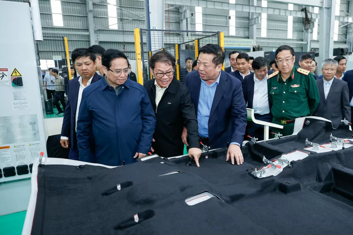 Thủ tướng Phạm Minh Chính thăm, khảo sát nhà máy sản xuất của Tập đoàn THACO