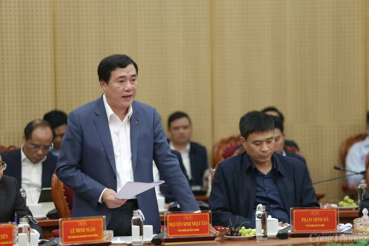 Thứ trưởng Nguyễn Sinh Nhật Tân nếu các giải pháp cho phát triển kinh tế tỉnh Quảng Ngãi 