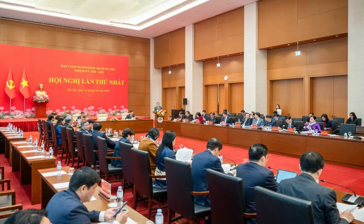 Hội nghị lần thứ Nhất, Ban Chấp hành Đảng bộ Quốc hội nhiệm kỳ 2020 - 2025