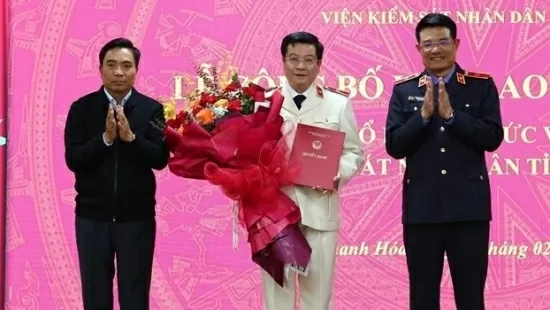 Thanh Hóa có tân Viện trưởng Viện Kiểm sát nhân dân tỉnh