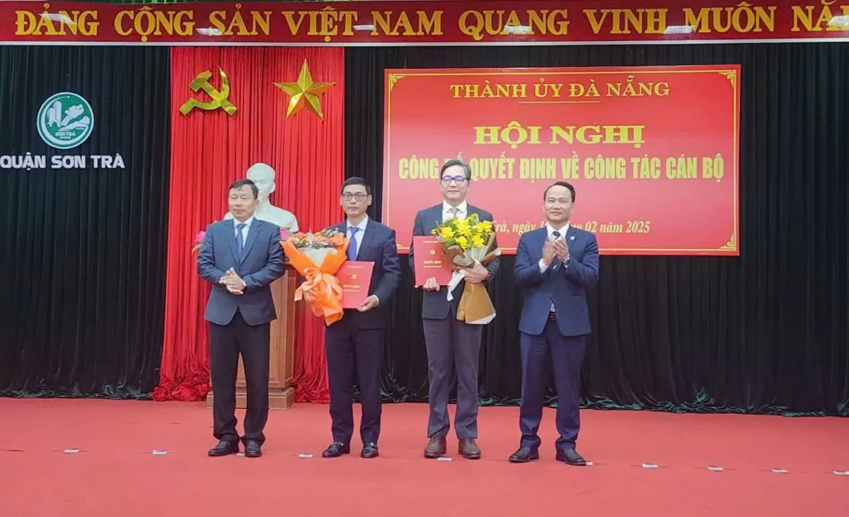 TP. Đà Nẵng công bố các quyết định điều động, bổ nhiệm cán bộ