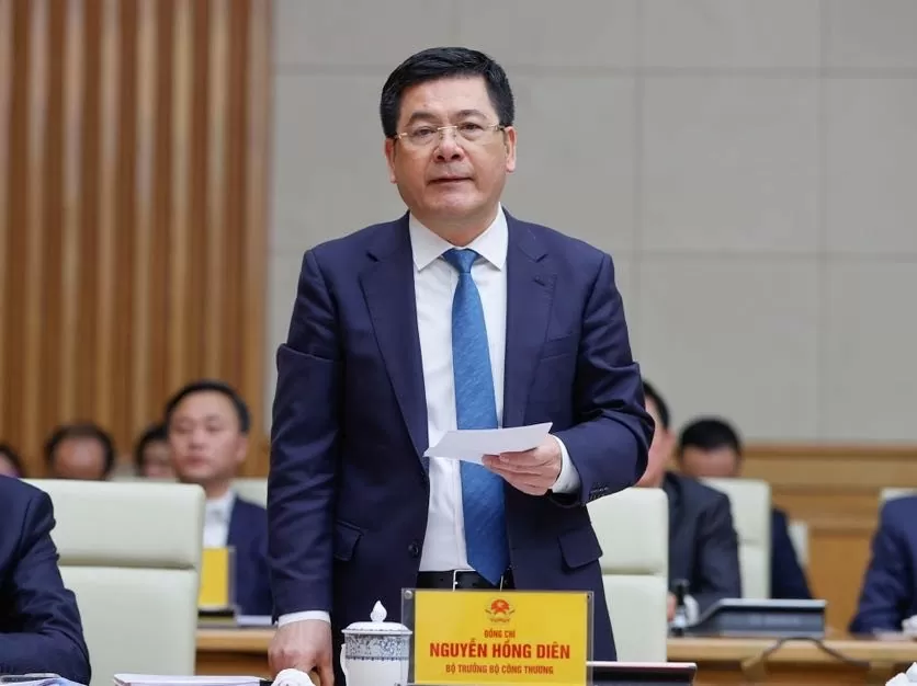 Bộ trưởng Bộ Công Thương Nguyễn Hồng Diên: Bộ Công Thương sẵn sàng hỗ trợ doanh nghiệp tìm kiếm đối tác, kết nối thị trường - Ảnh VGP/Nhật Bắc