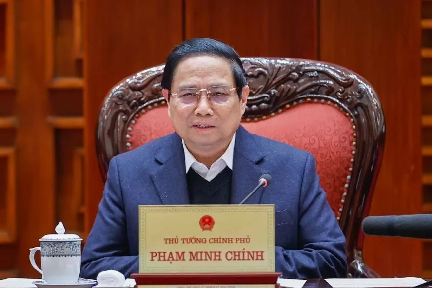 Thủ tướng Phạm Minh Chính: Trình đề án sắp xếp, tinh gọn hệ thống cơ quan thanh tra theo 2 cấp. Ảnh: VGP/Nhật Bắc