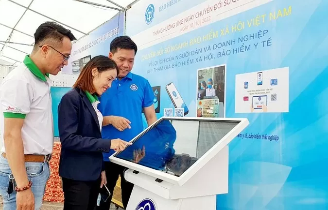 App ngân hàng hỗ trợ đóng bảo hiểm xã hội tự nguyện