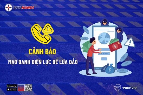 canh giac voi trang web mao danh evnhanoi de lua dao