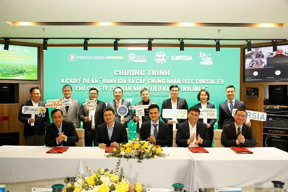 Petrolimex Aviation kickoff dự án ISCC Petrolimex Aviation kickoff dự án ISCC