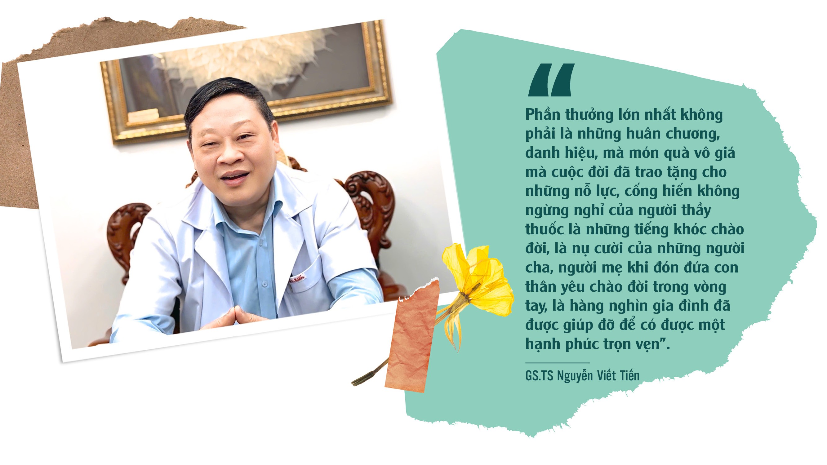 Người kiến tạo tương lai, gieo mầm hạnh phúc