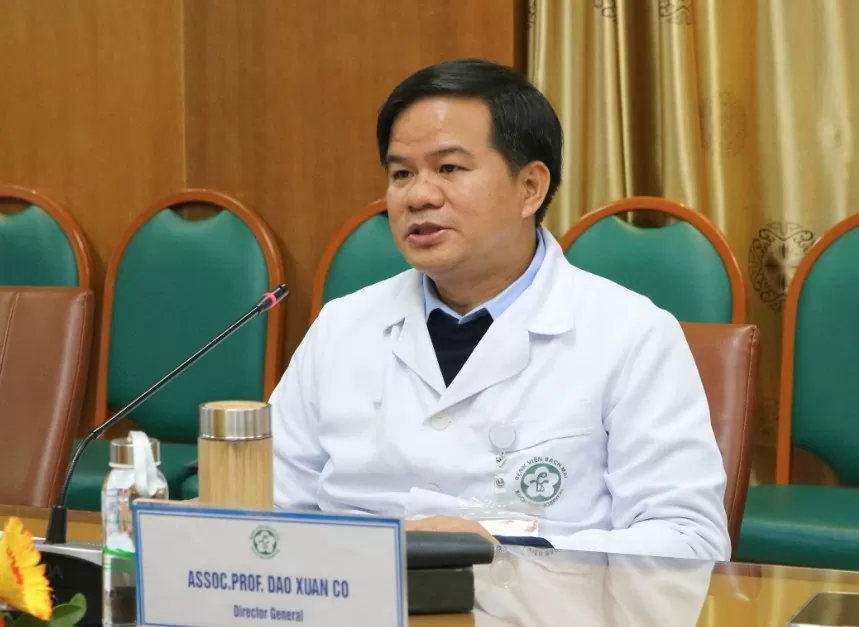 PGS.TS Đào Xuân Cơ - Giám đốc Bệnh viện Bạch Mai