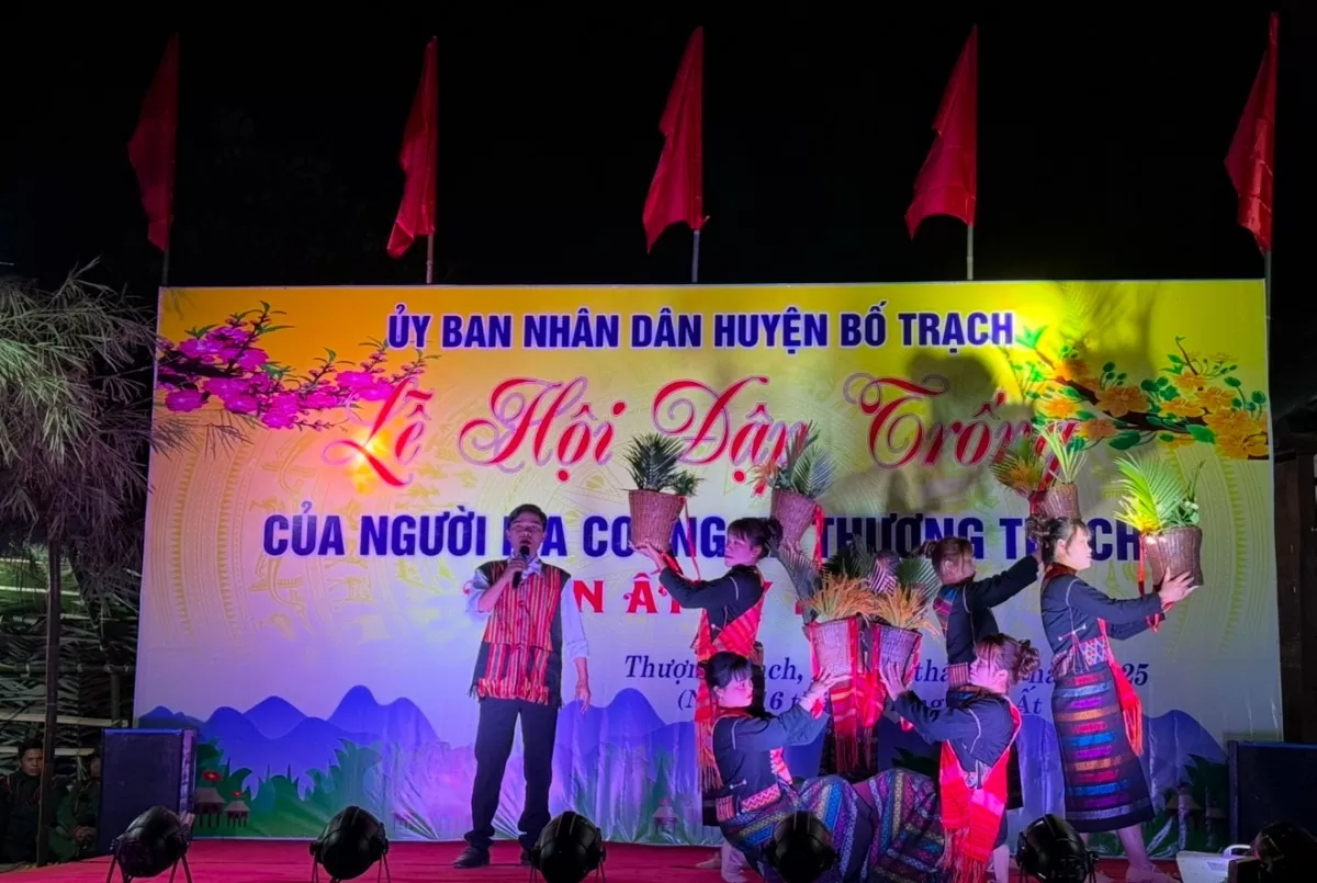 Quảng Bình: Độc đáo lễ hội đập trống người Ma Coong