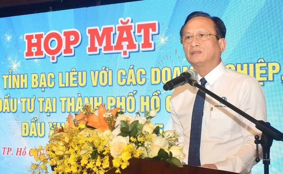 Chủ tịch UBND tỉnh Bạc Liêu, ông Phạm Văn Thiều