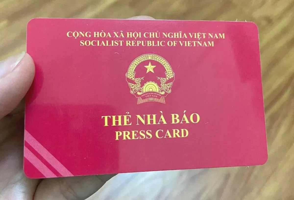 Thẻ nhà báo
