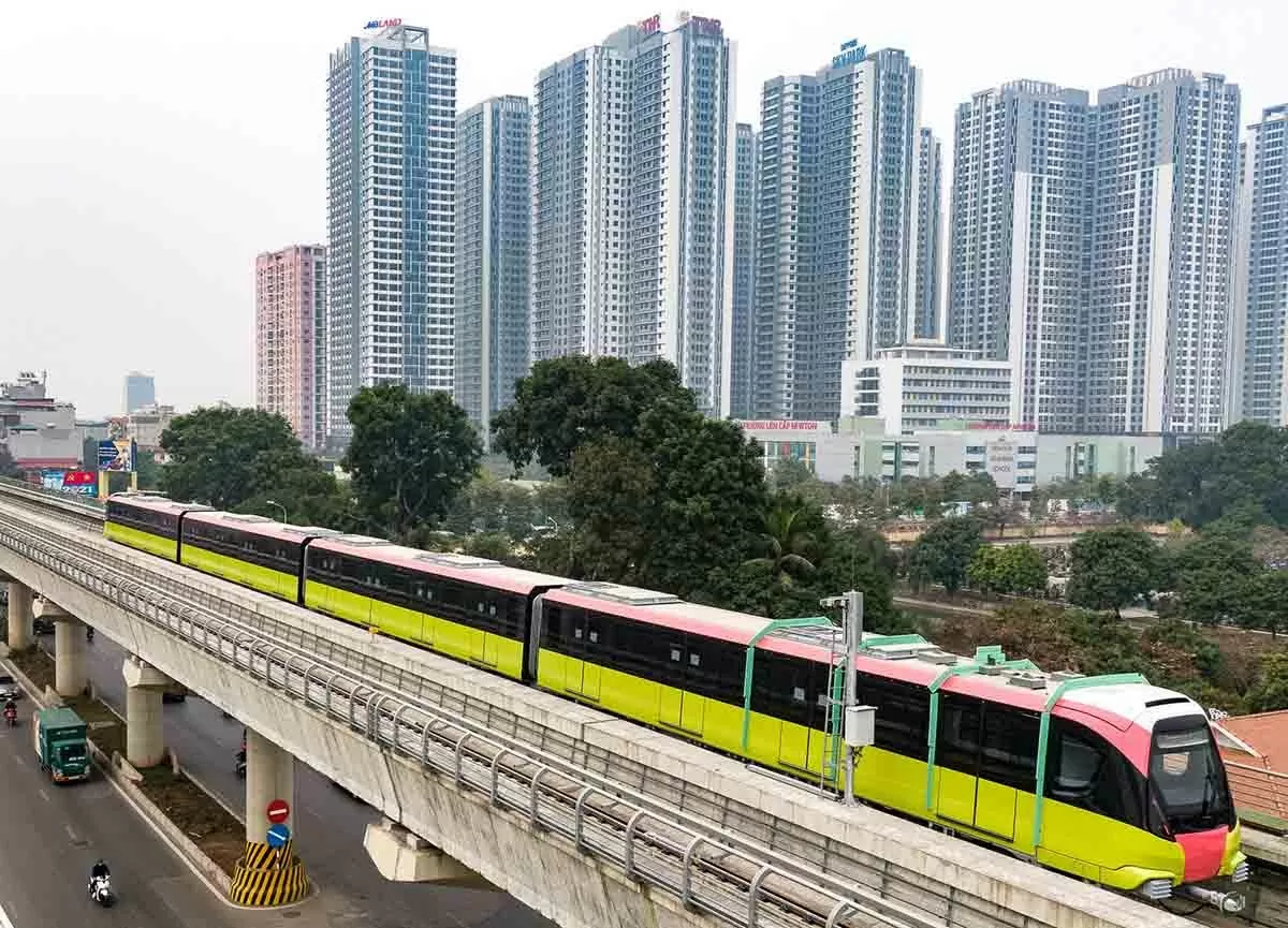 Giá chung cư nằm gần các tuyến đường sắt tăng cao