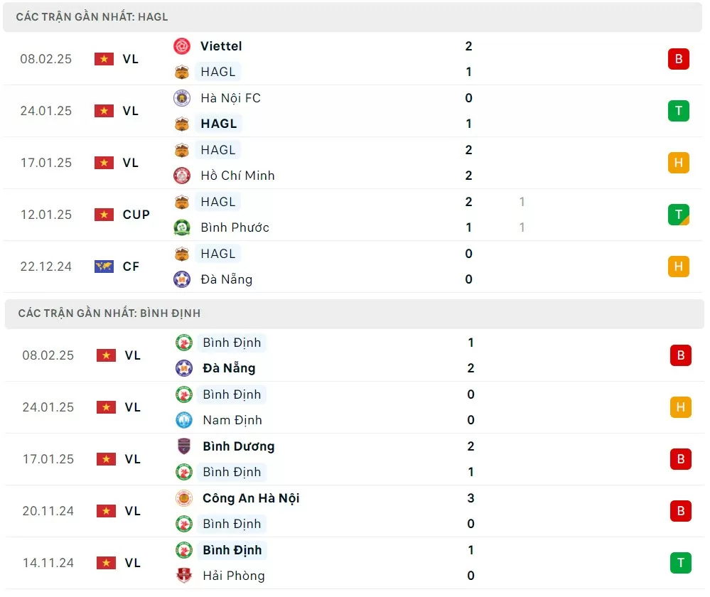 Nhận định HAGL và Bình Định (17h00 ngày 16/2), vòng 13 V.League