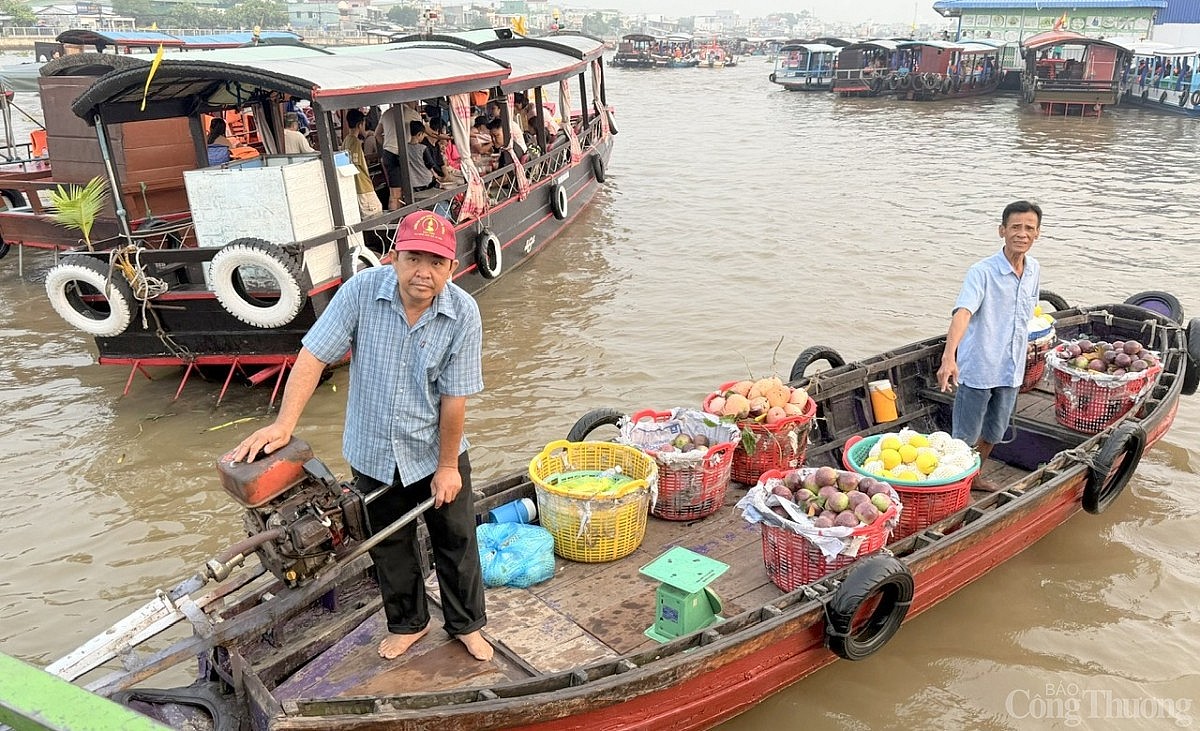 Chợ nổi Cái Răng: Độc đáo, đặc sắc miền Tây sông nước