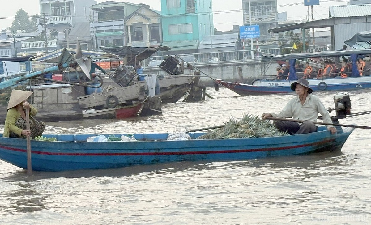 Chợ nổi Cái Răng: Độc đáo, đặc sắc miền Tây sông nước