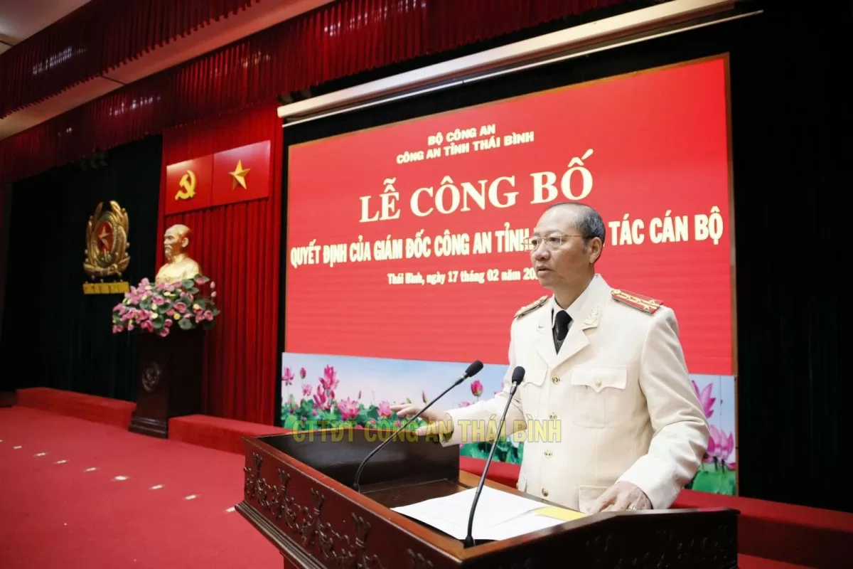 Thái Bình: 6 lãnh đạo công an xin nghỉ hưu trước tuổi