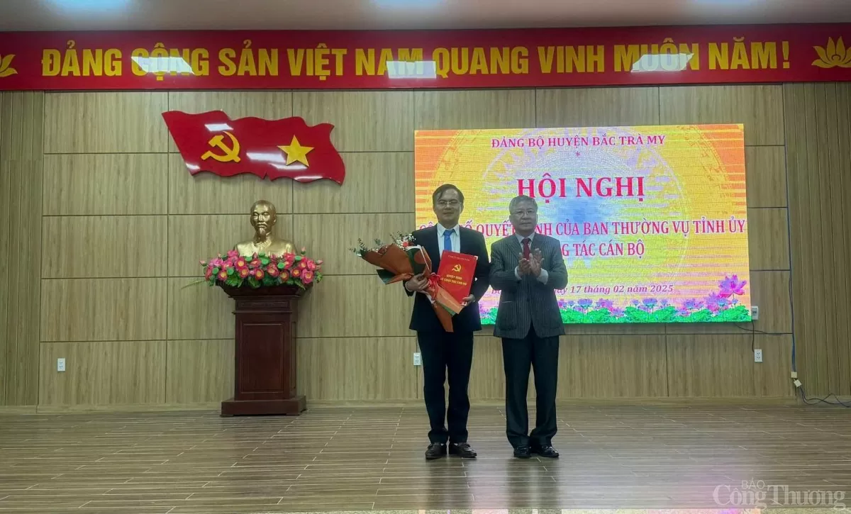 Ông Thái Hoàng Vũ được điều động về giữ chức Chánh văn phòng UBND tỉnh Quảng Nam.