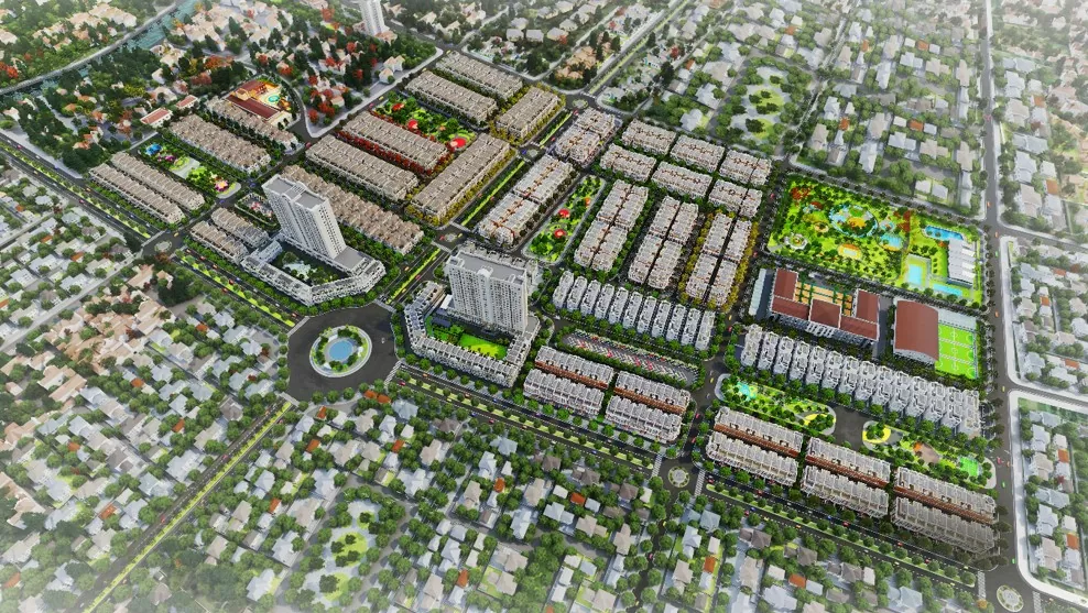 មជ្ឈមណ្ឌលទីក្រុង Vinh ហៀបនឹងមានតំបន់ទីក្រុងទំនើបជាងមុន