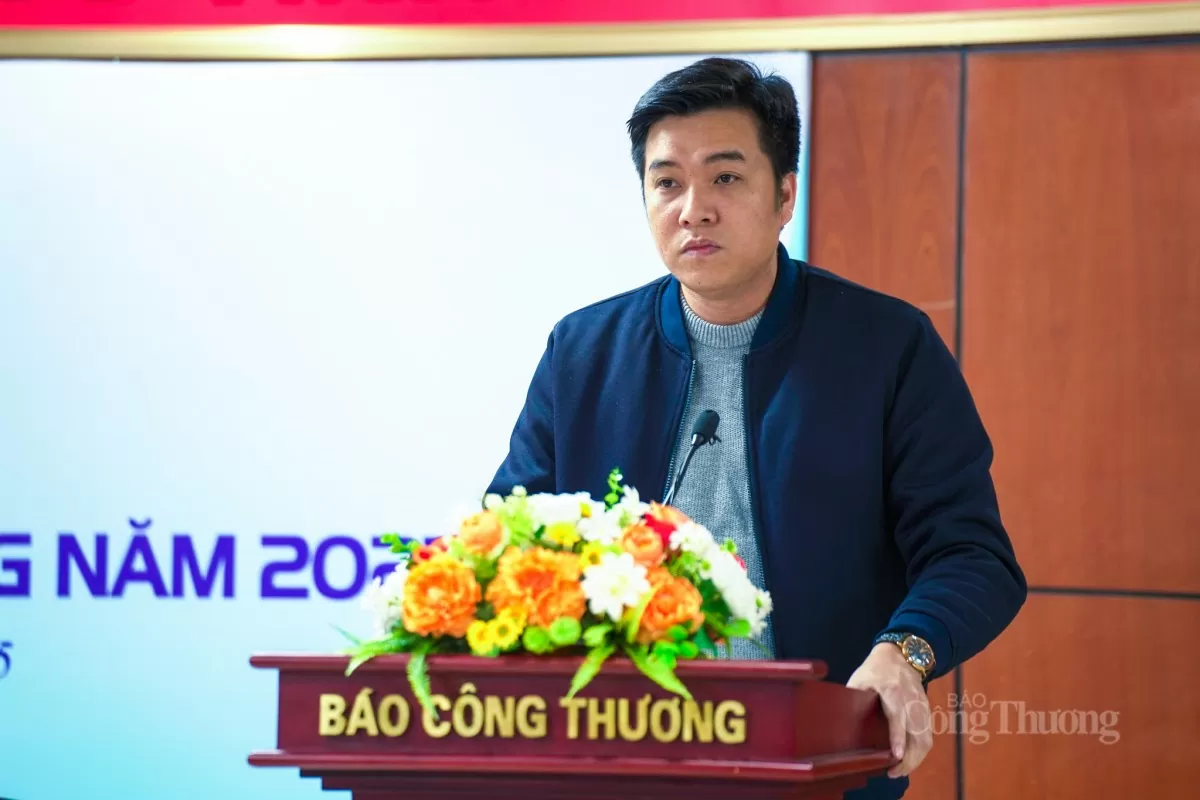 Chùm ảnh: Báo Công Thương tổ chức Hội nghị viên chức, người lao động năm 2025