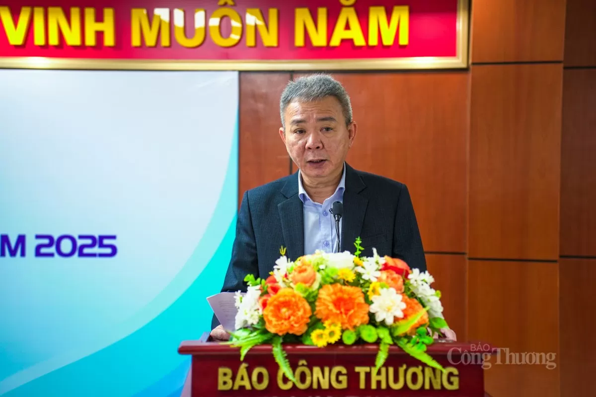 Chùm ảnh: Báo Công Thương tổ chức Hội nghị viên chức, người lao động năm 2025